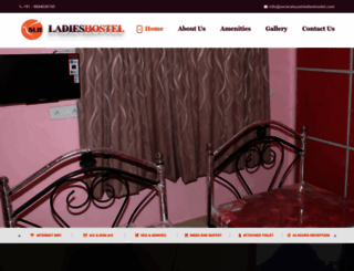saranalayamladieshostel.com screenshot