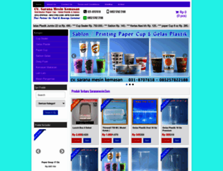 saranamesin.com screenshot