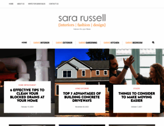 sararussellinteriors.com screenshot