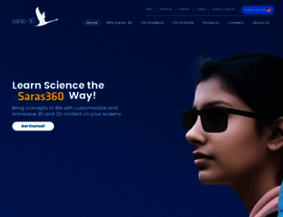 saras-3d.com screenshot