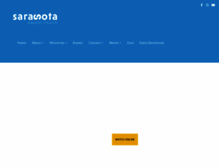 sarasotabaptist.com screenshot