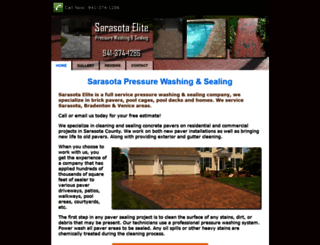 sarasotaelitepressurewashing.com screenshot