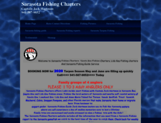 sarasotafishingcharters.com screenshot