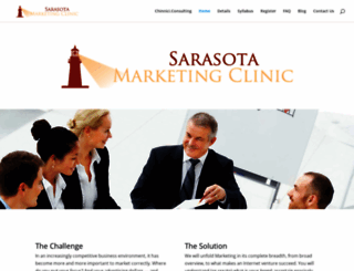 sarasotamarketingclinic.com screenshot