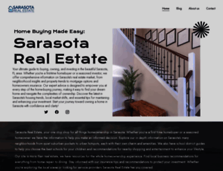 sarasotarealestate.org screenshot