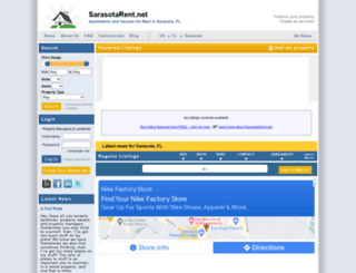 sarasotarent.net screenshot