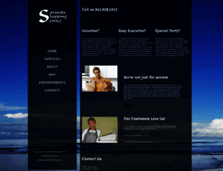 sarasotashoppingservice.com screenshot