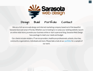 sarasotawebdesign.com screenshot