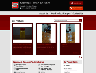 saraswatiplasticindustries.com screenshot
