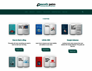 sarathpatro.com screenshot