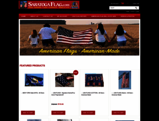 saratogaflag.com screenshot