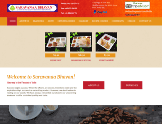 saravanabhavan.com.sg screenshot