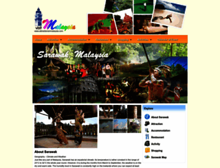 sarawak.attractionsinmalaysia.com screenshot