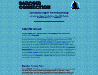 sarcoidconnectionplus.com screenshot