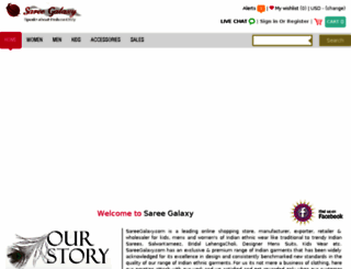 sareegalaxy.com screenshot