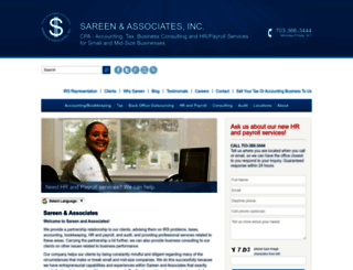 sareentax.com screenshot