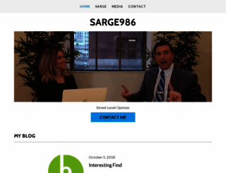 sarge986.com screenshot