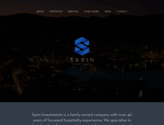 sarin.co.nz screenshot