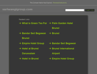 sariwangigroup.com screenshot