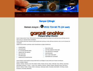 sariyer-cilingir.com screenshot