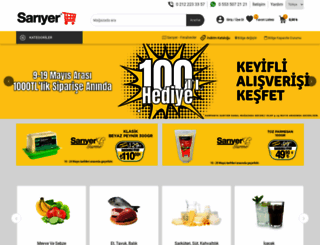 sariyermarket.com screenshot