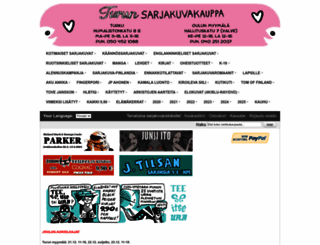 sarjakuvakauppa.fi screenshot