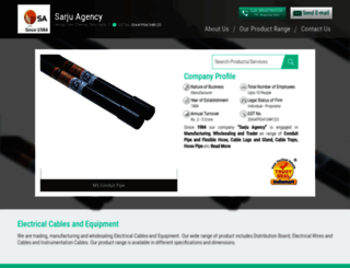 sarjuagency.com screenshot