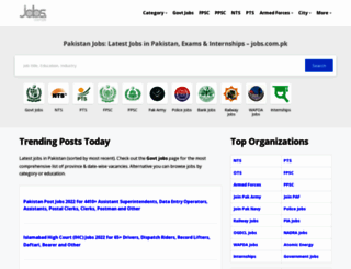 sarkari.jobs.com.pk screenshot