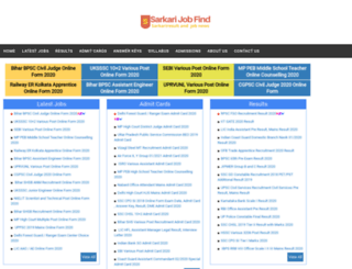 sarkarijobfind.space screenshot