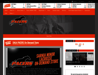 sarnialacrosse.com screenshot