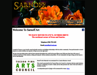 sarnoffart.com screenshot