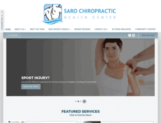 sarochiropractic.com screenshot