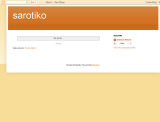 sarotiko.blogspot.com screenshot