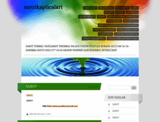 sarotkaplicalari.wordpress.com screenshot