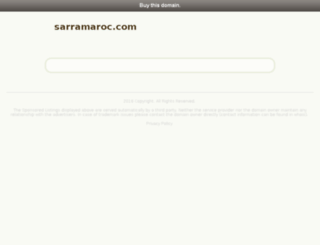 sarramaroc.com screenshot