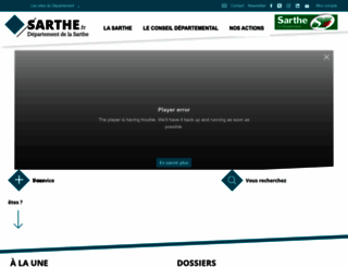 sarthe.com screenshot