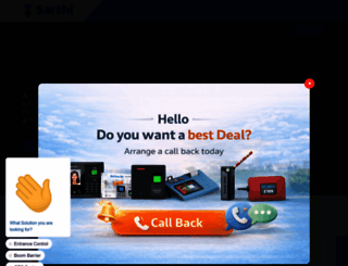 sarthisystems.com screenshot