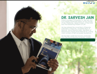 sarveshjain.com screenshot