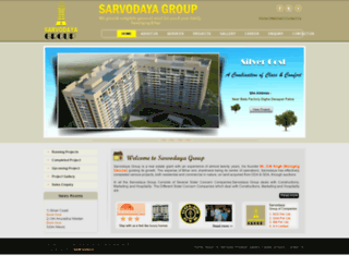 sarvodayagroup.com screenshot
