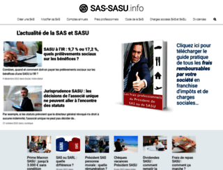 sas-sasu.info screenshot