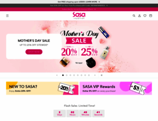sasa.com screenshot
