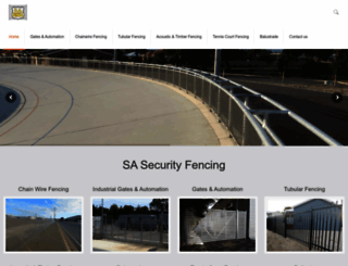 sasecurityfencing.com.au screenshot