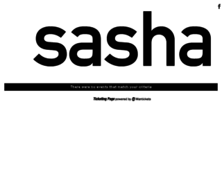 sasha.wantickets.com screenshot