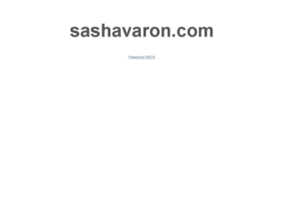 sashavaron.com screenshot