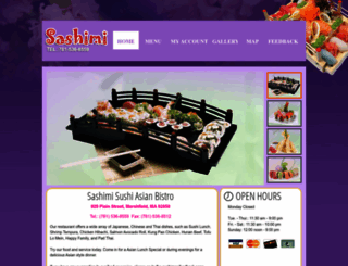 sashimiasianbistro.com screenshot