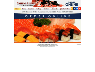 sashimifusion.com screenshot