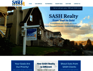 sashrealty.com screenshot