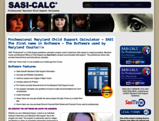 sasi-calc.com screenshot