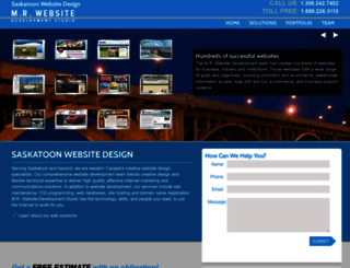 saskatoonwebsitedesign.com screenshot
