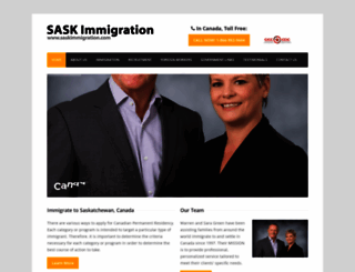 saskimmigration.com screenshot
